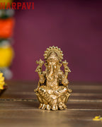 GANESH ON LOTUS - BIG