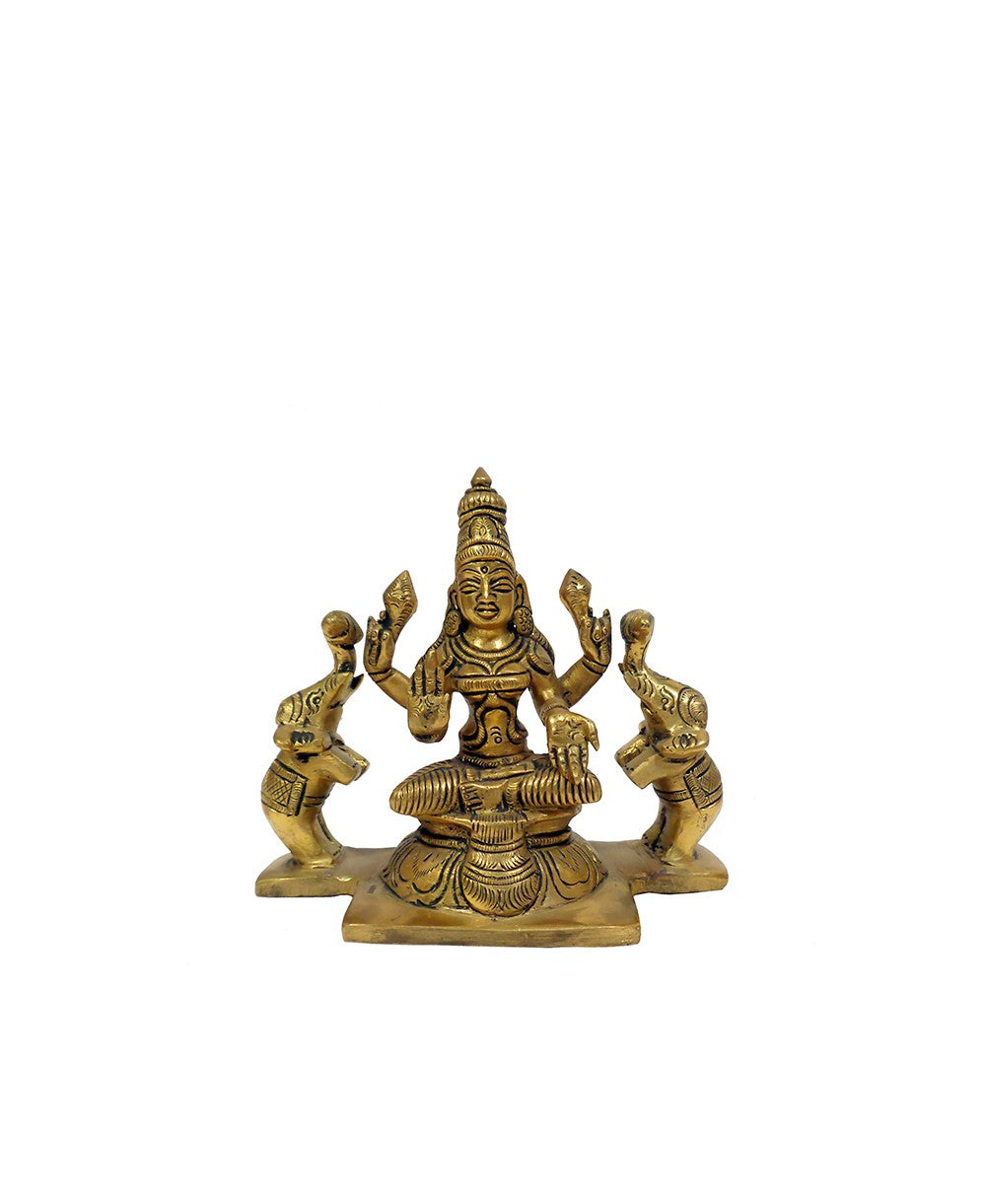 Brass   Gaj Laxmi