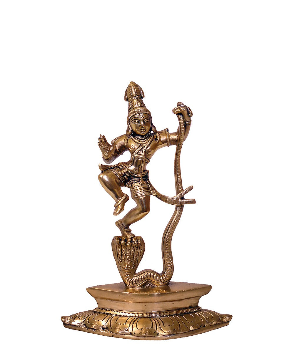 Brass Krishna Kaliya