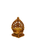 Brass Yellow  Gold  Laxmi Diya