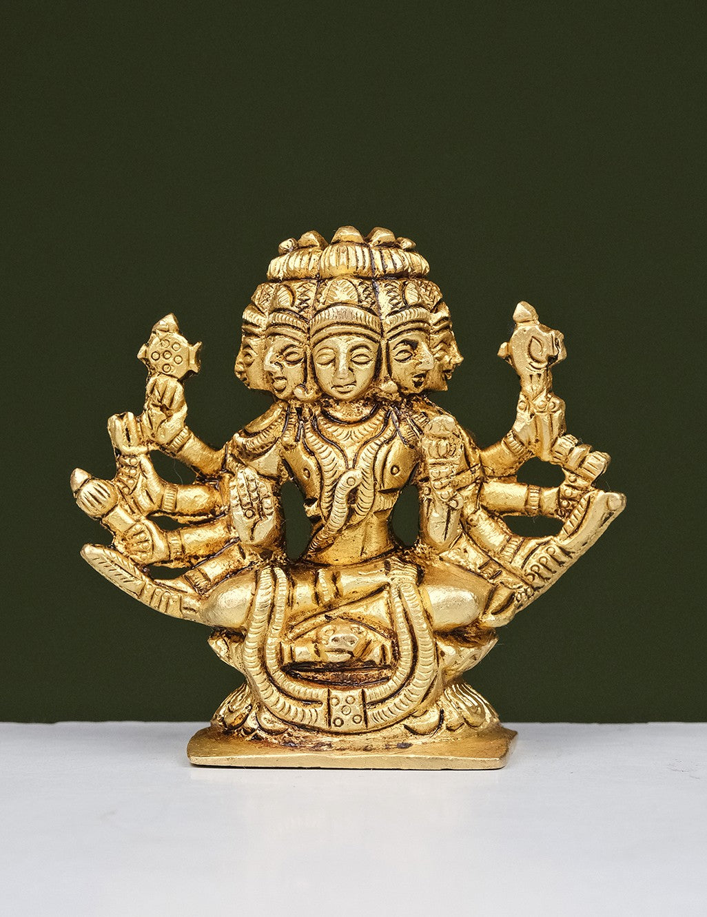 Brass Gayatri Devi