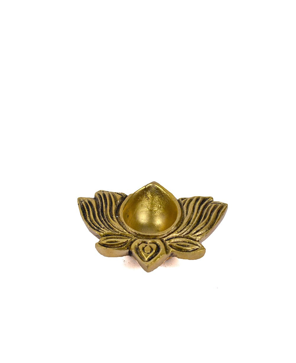 Brass Diya Lotus