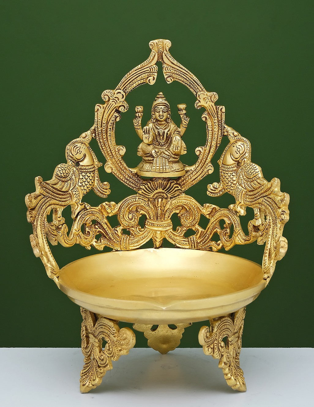 Brass Urli Laxmi arch