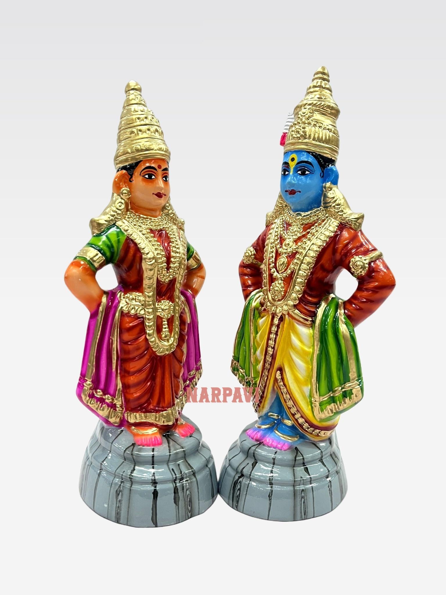 Pandurangan 12" Colour