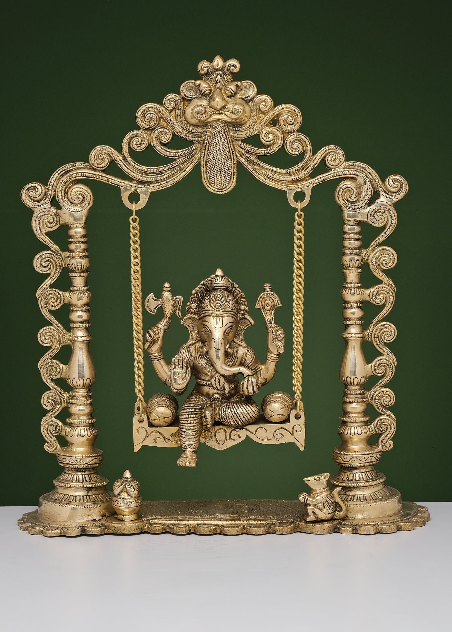 Brass Ganesh Swing