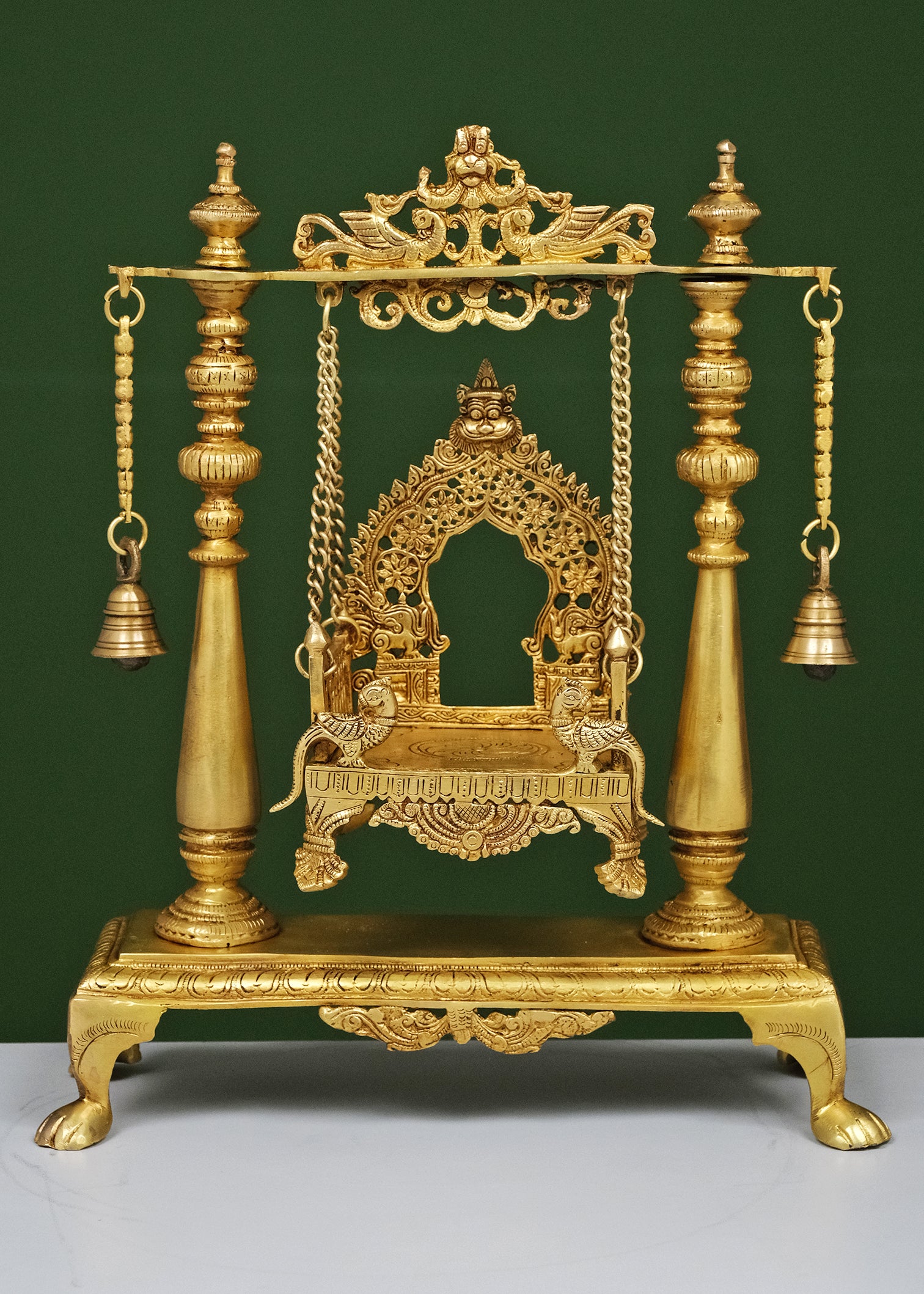 Brass Sinhasan Swing