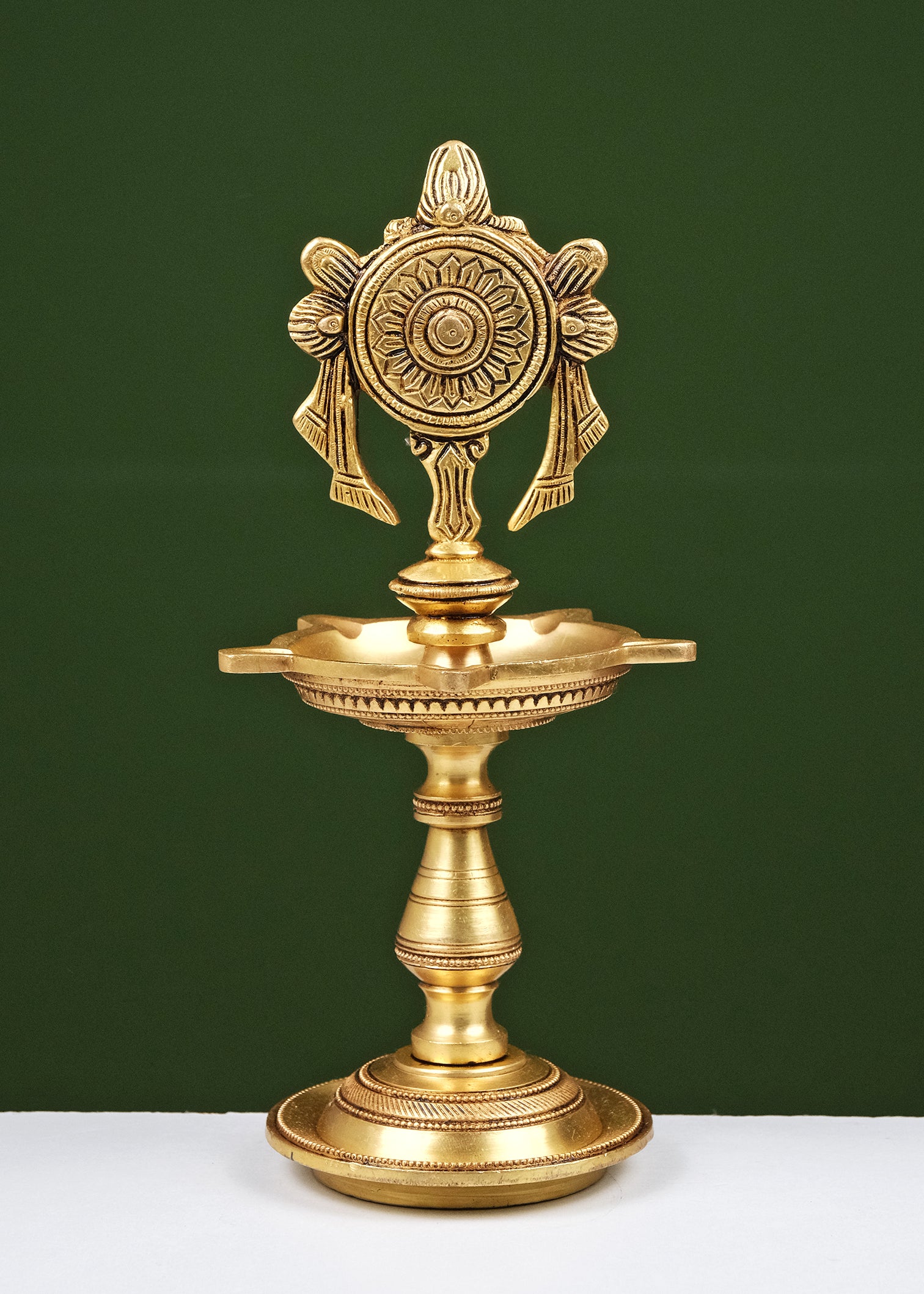 Brass Chakra Lamp
