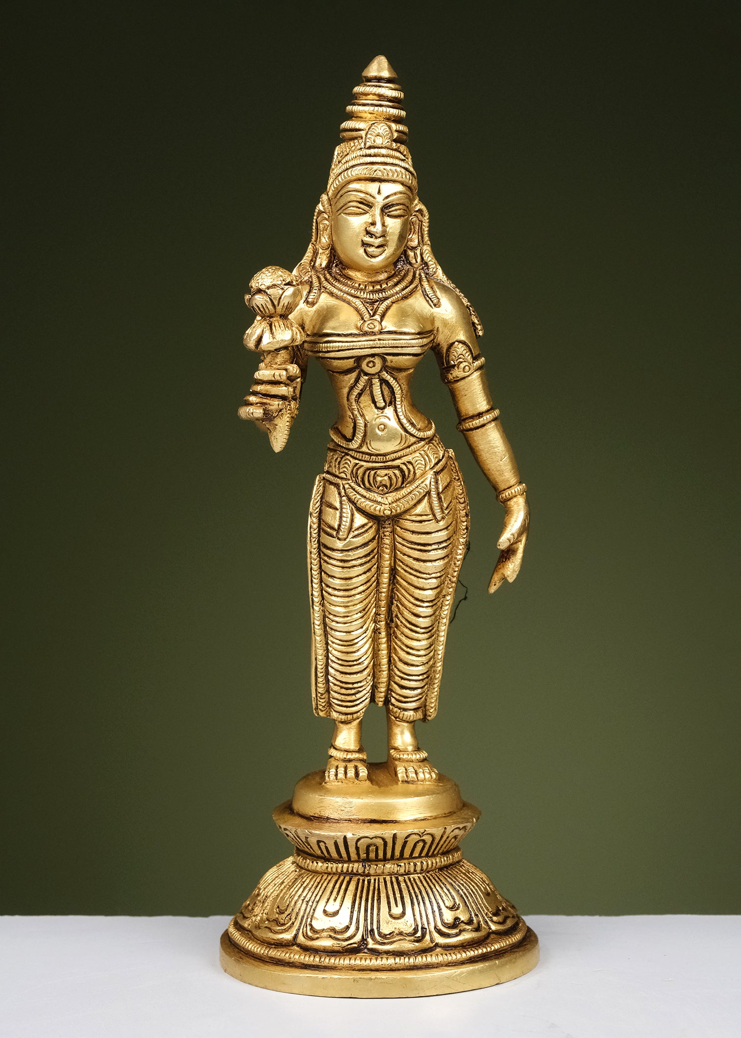Brass Laxmi Satnding