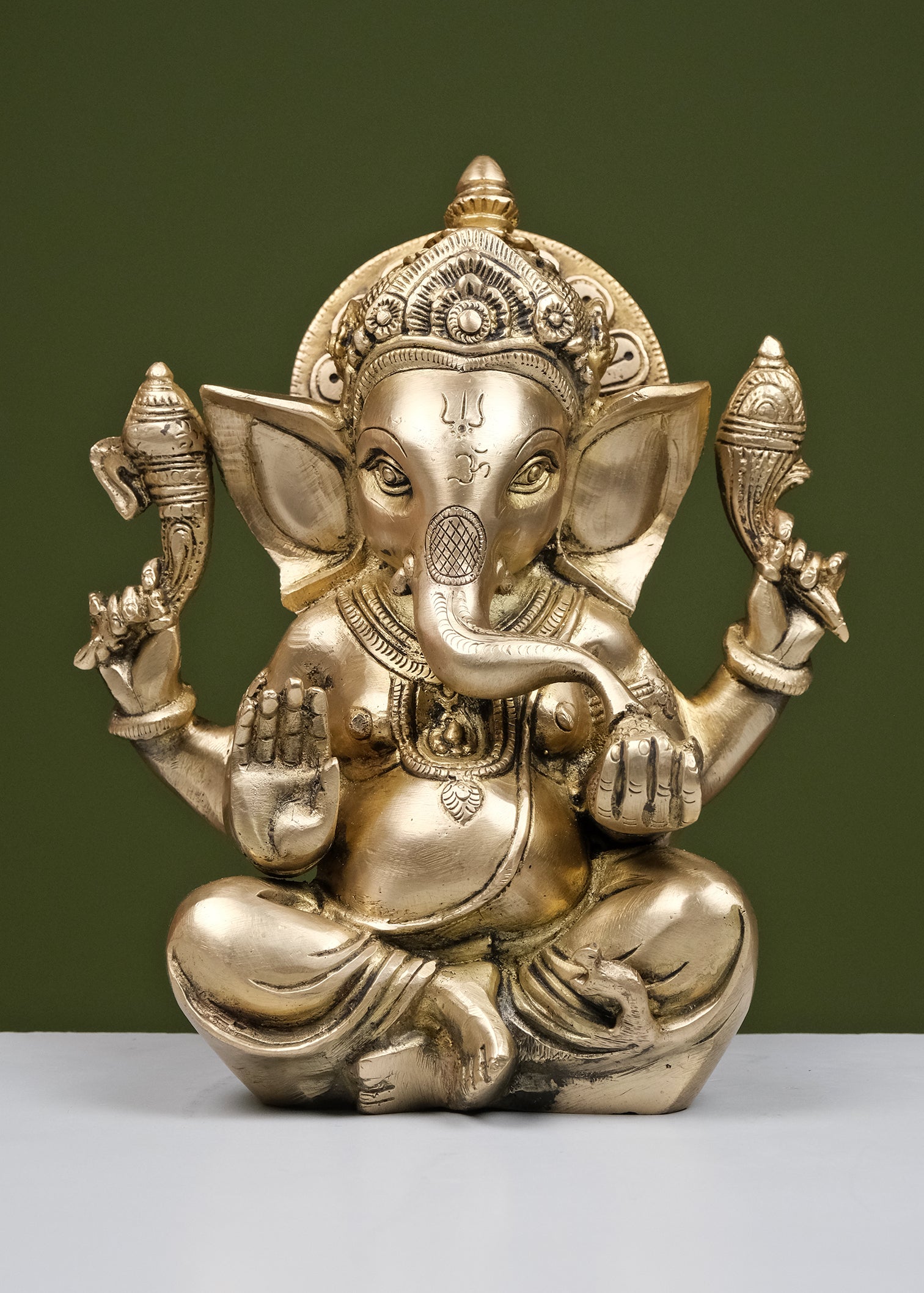 Brass Appu Ganesha