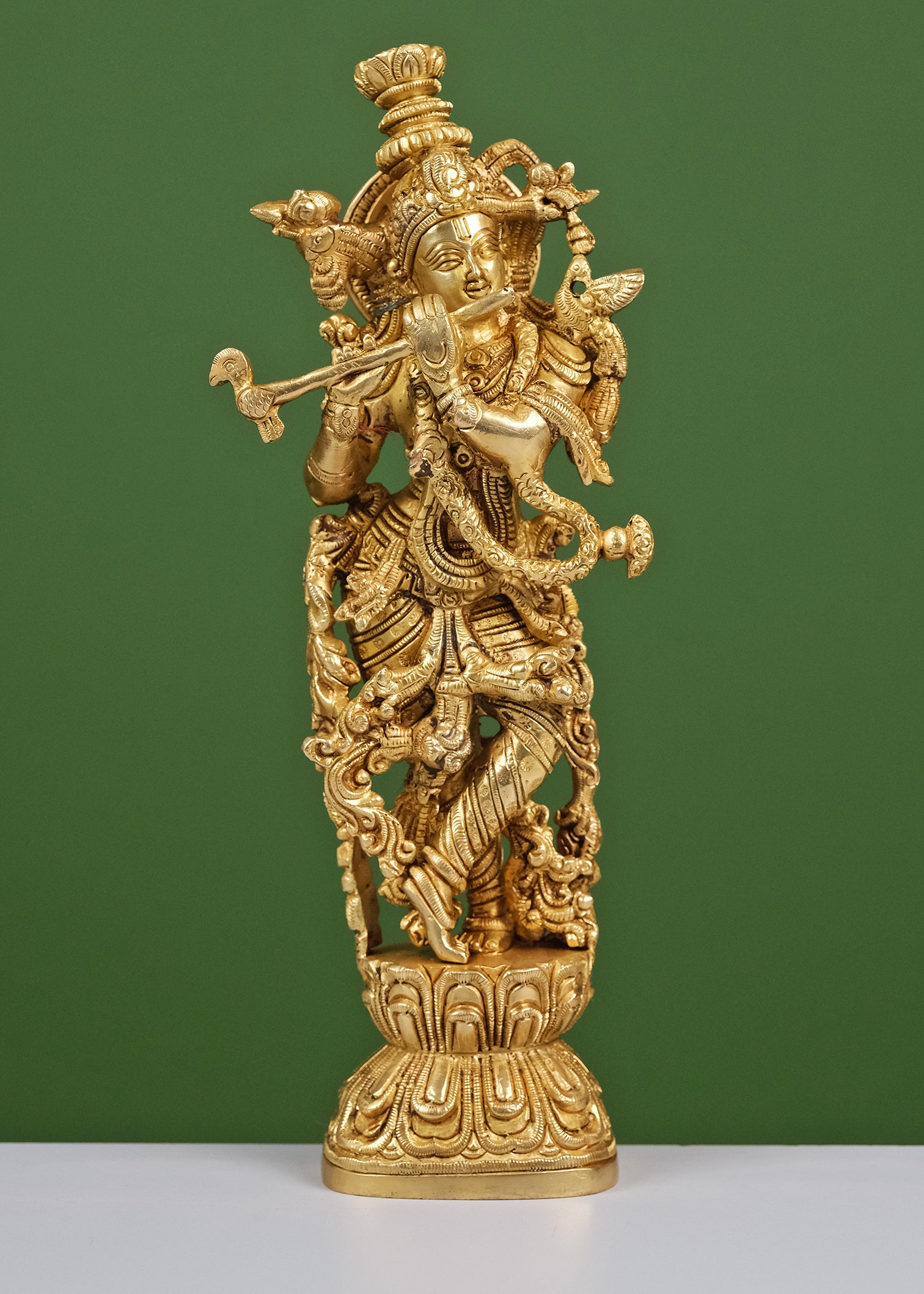 Brass Krishna Standing