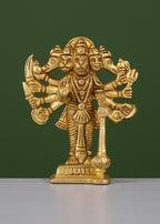 Brass Panchmukhi Hanuman With Base