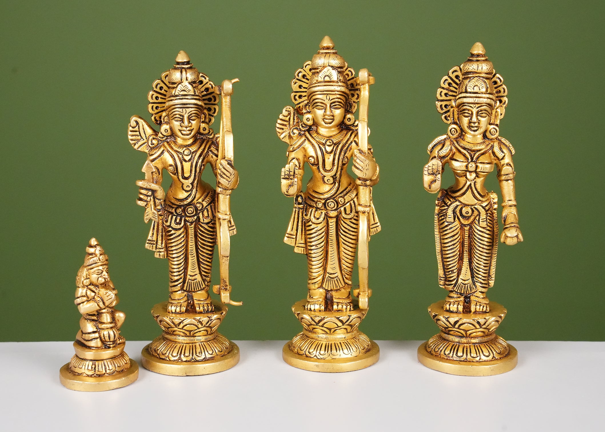 Brass Ram Darbar Set