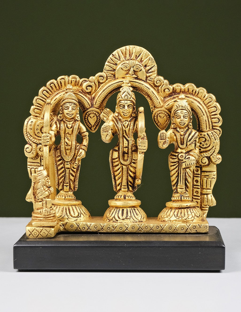Brass Ram Darbar Base