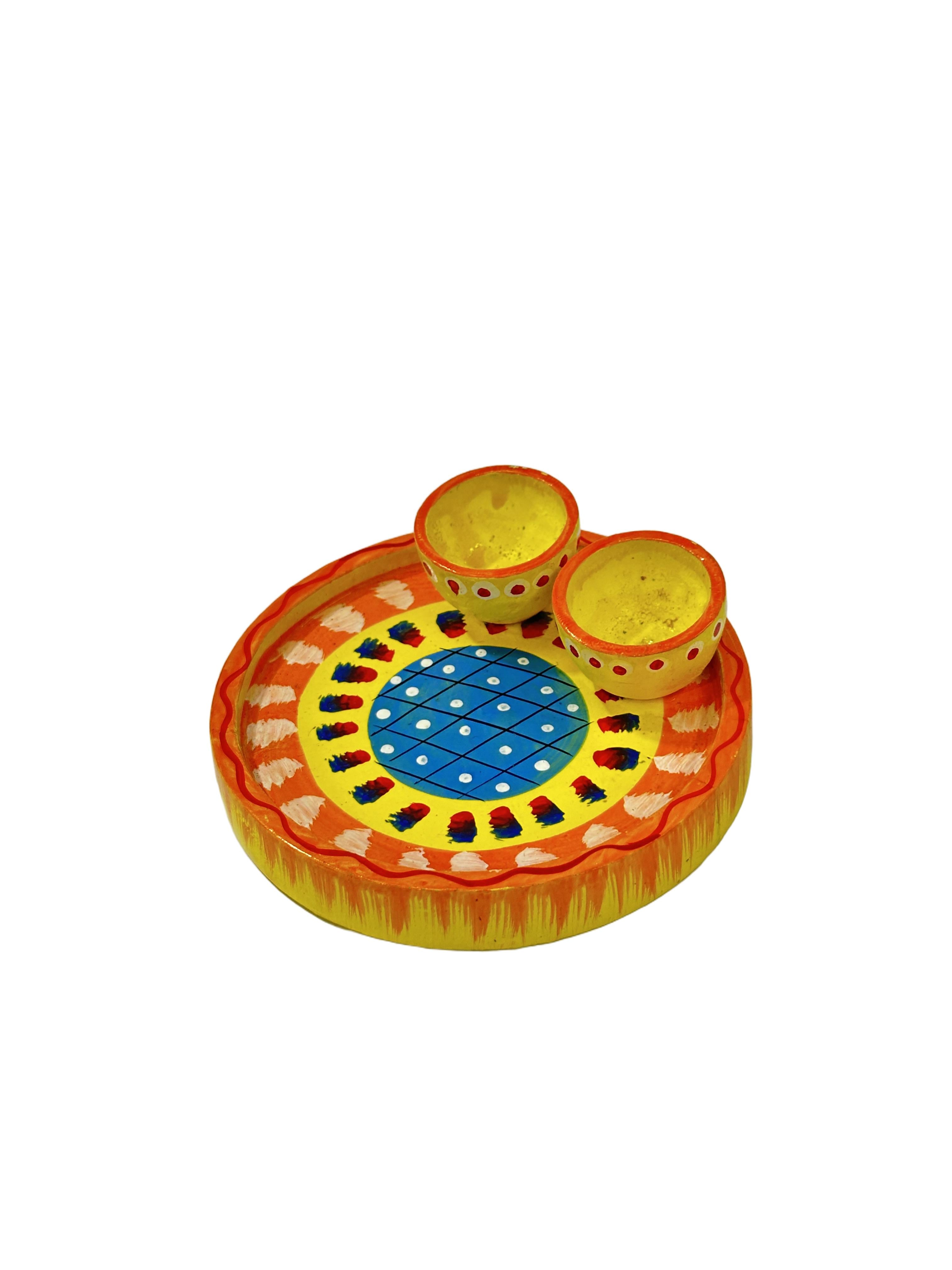 KUM KUM PLATE (PACK OF 3)