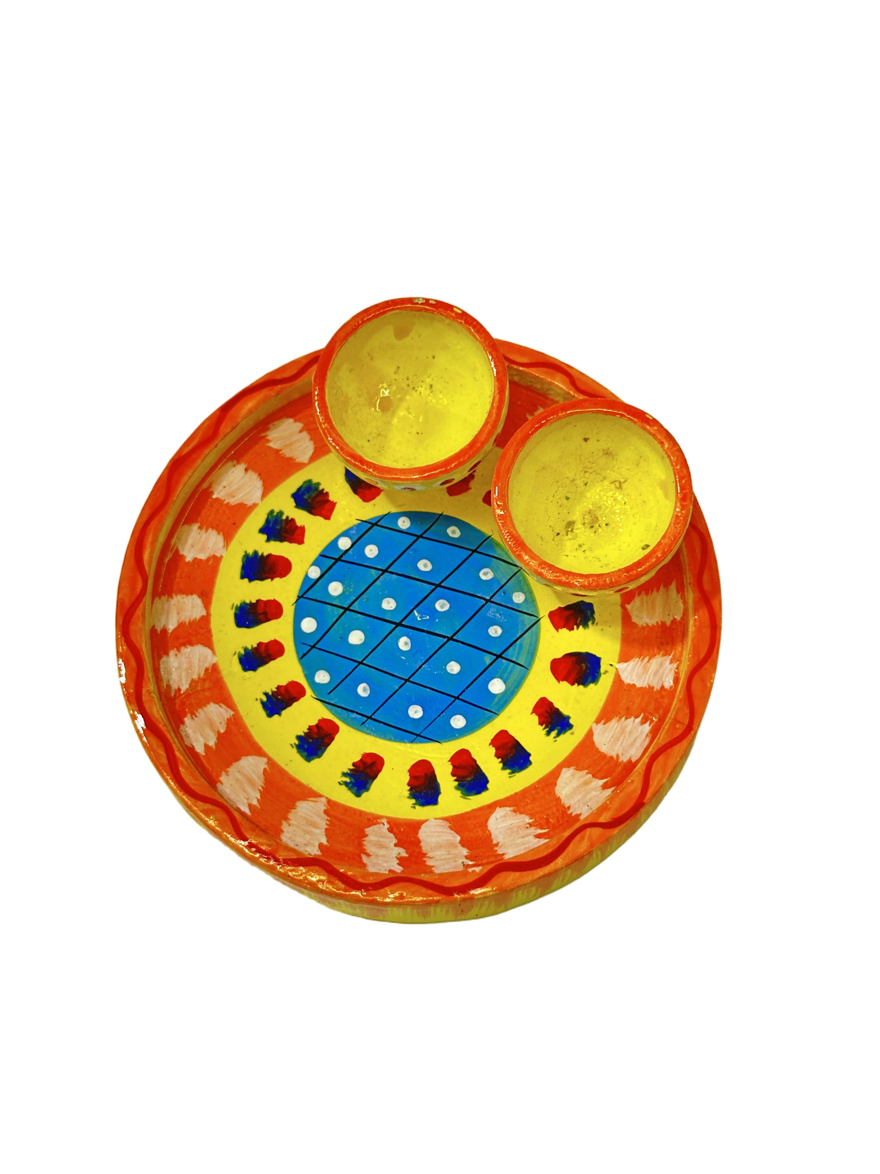 KUM KUM PLATE (PACK OF 3)