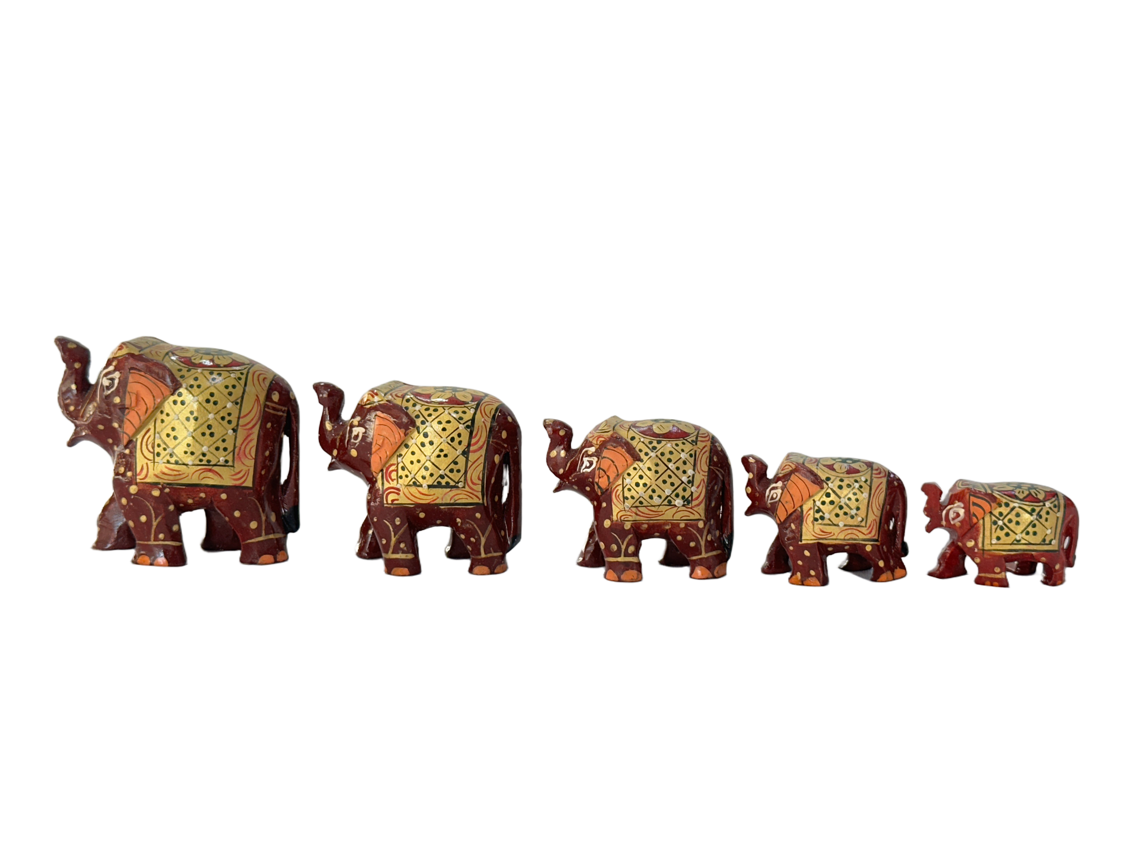 ELEPHANT PAINTING SET OF 5