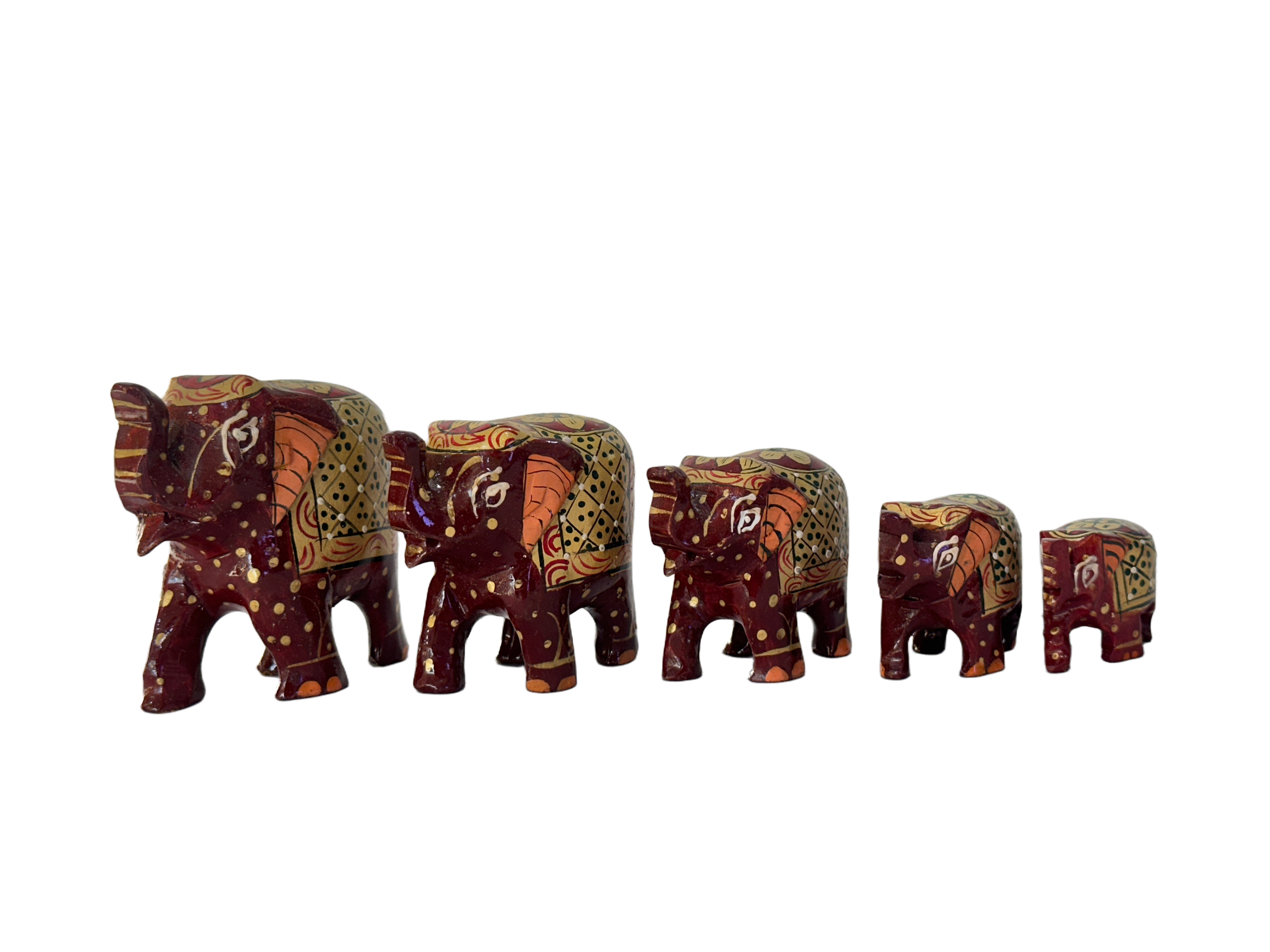 ELEPHANT PAINTING SET OF 5