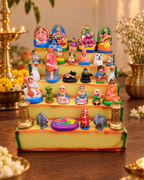Miniature Golu Doll Set