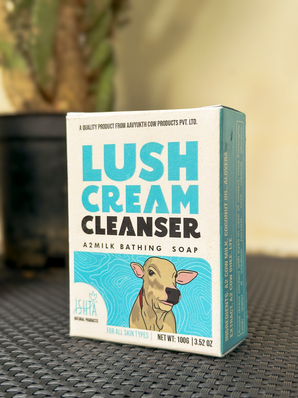 Lush Cream Cleanser | Cow milk soap
