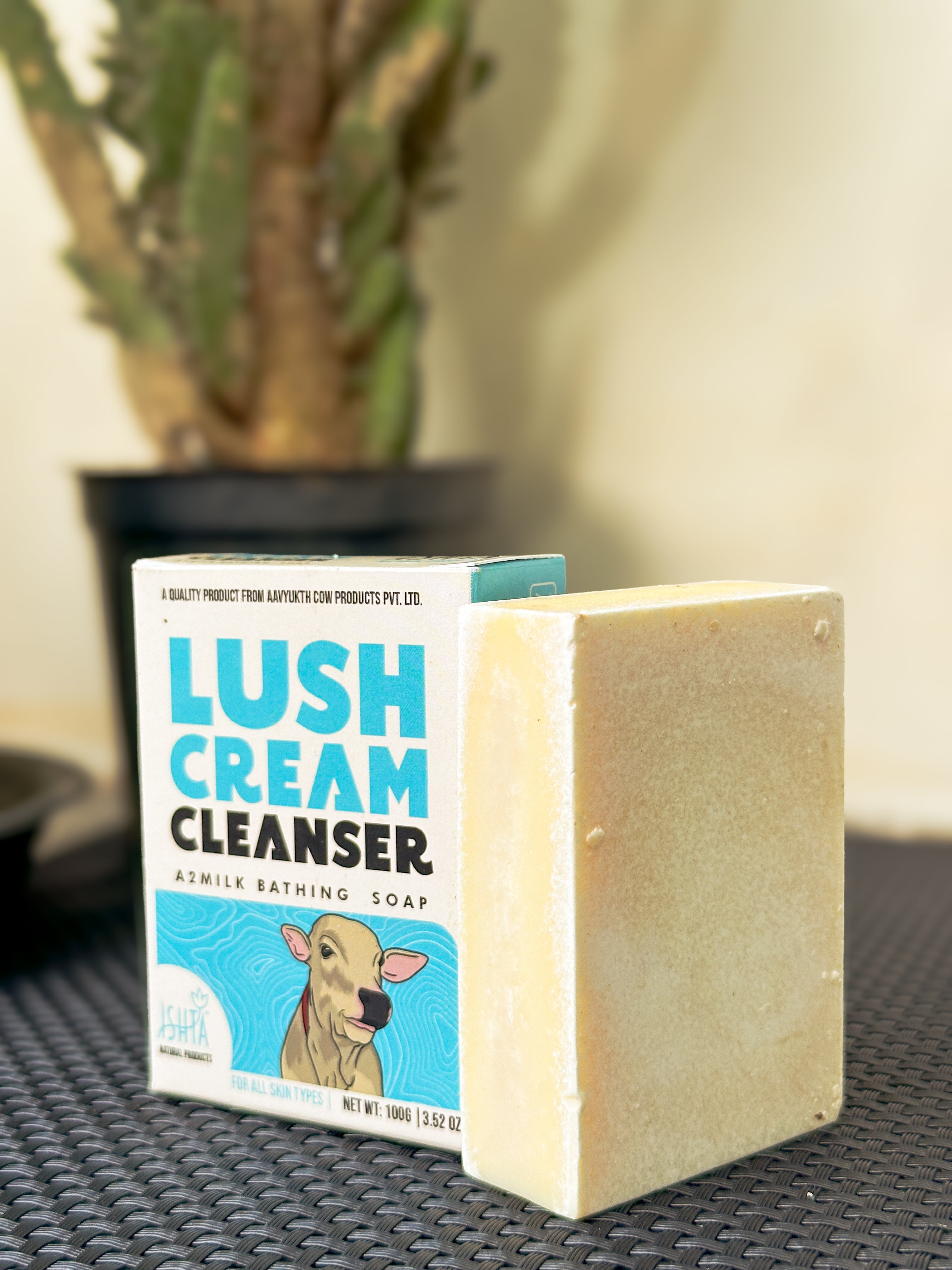 Lush Cream Cleanser | Cow milk soap