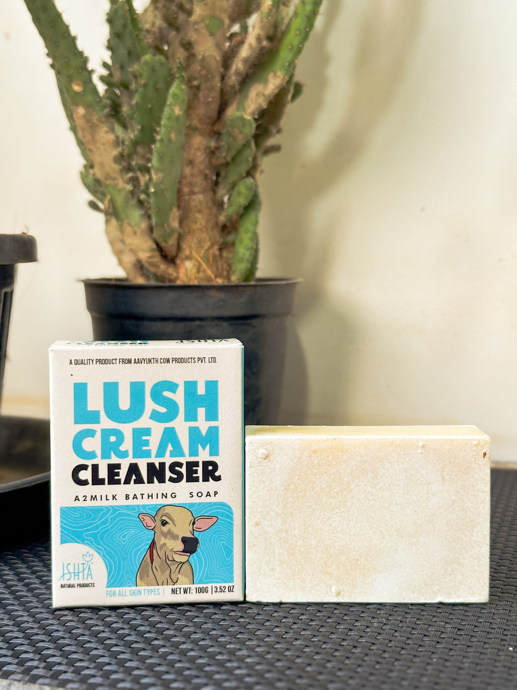 Lush Cream Cleanser | Cow milk soap