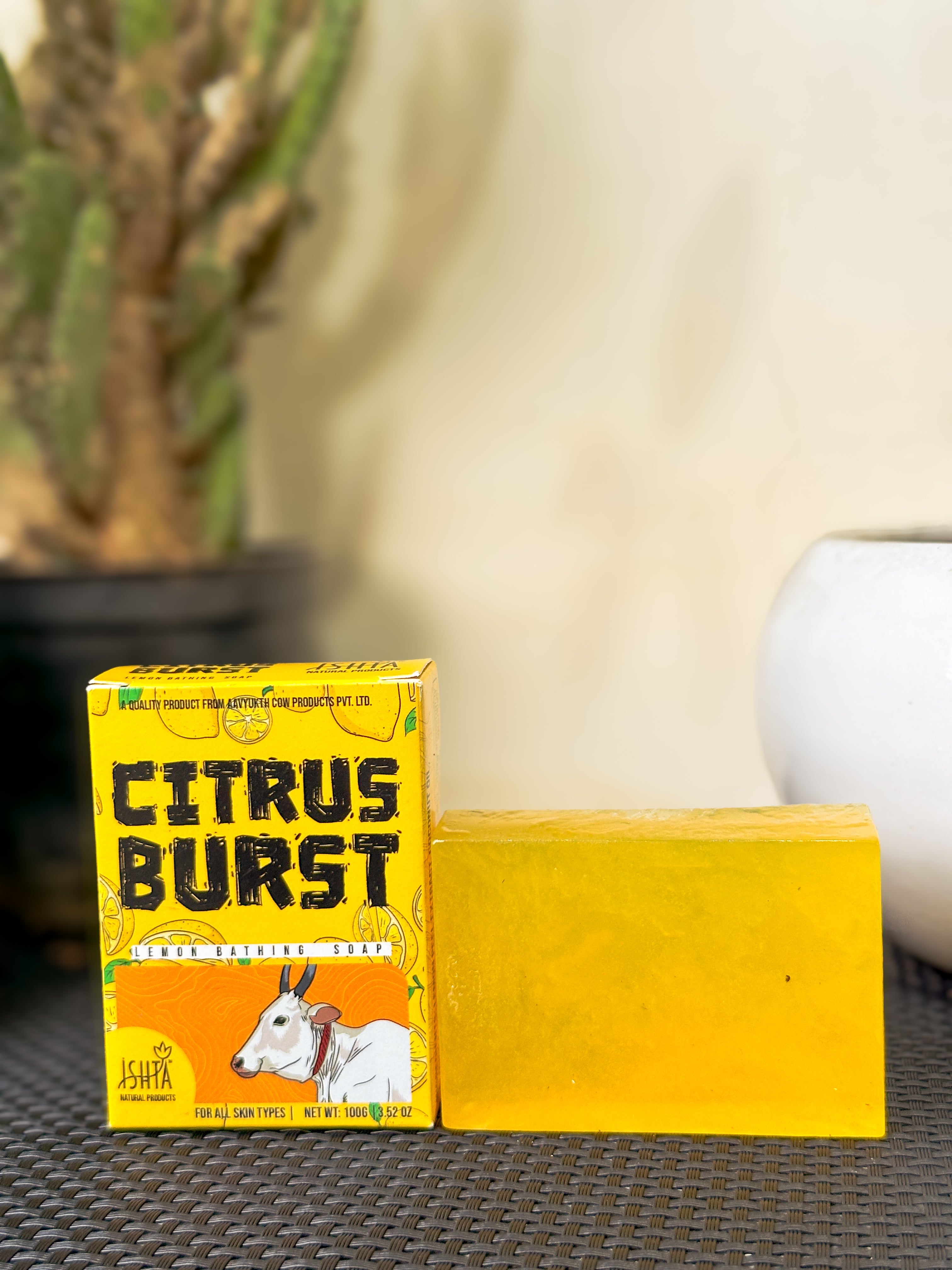 Citrus burst | Lemon soap