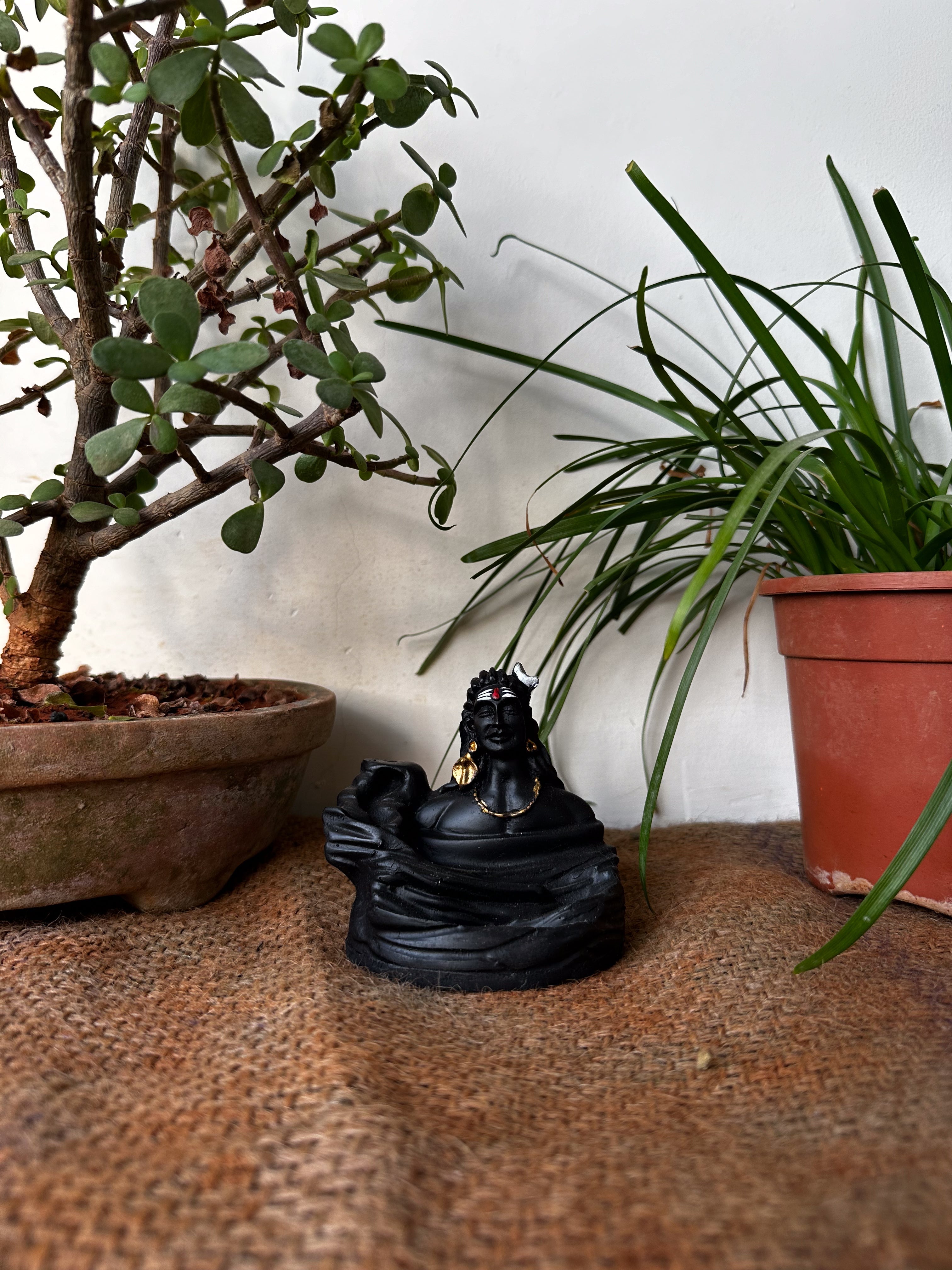 Back flow dhoop stand - Lord Shiva