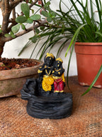 Back flow dhoop stand - Radha krishna coloured