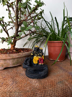 Back flow dhoop stand - Radha krishna coloured