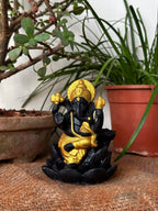 Back flow dhoop stand - Ganesha