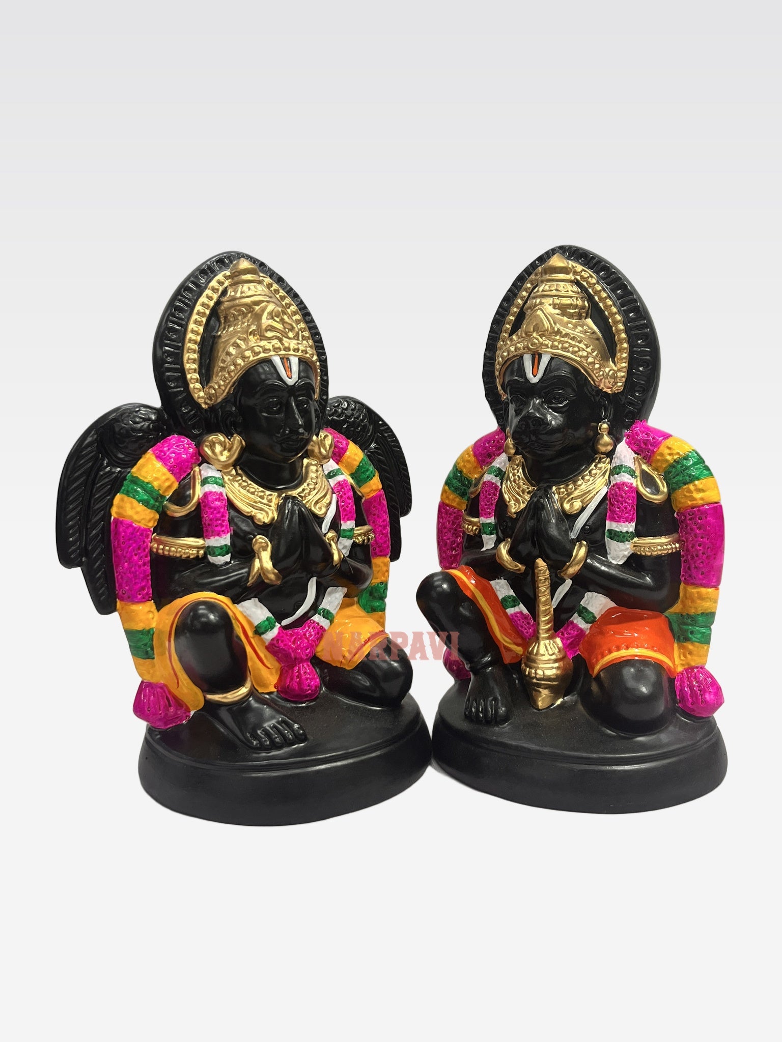SS SITTING GARUDAN   HANUMAN