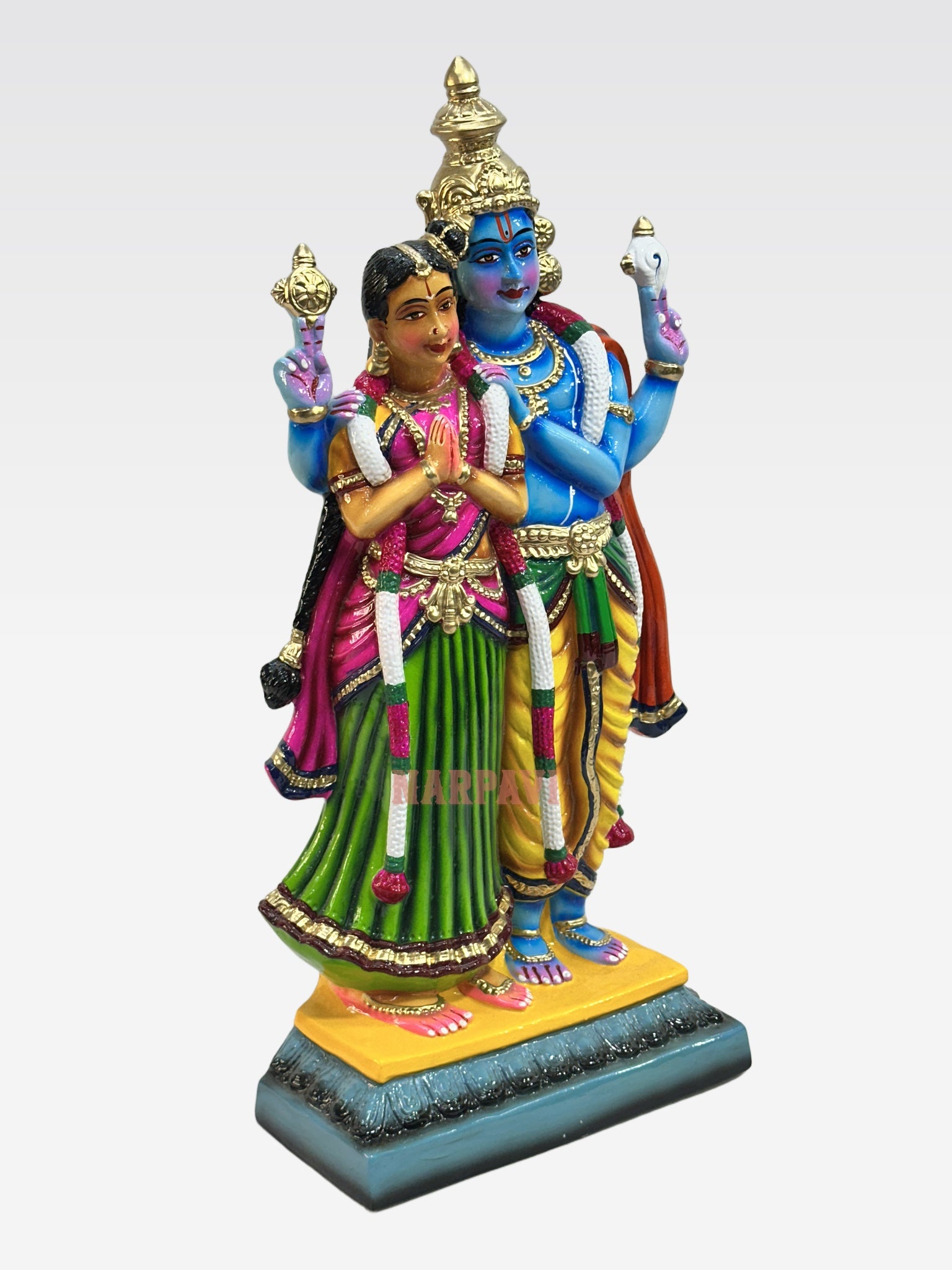 CH ANDAL VISHNU THIRUMANA KOLAM