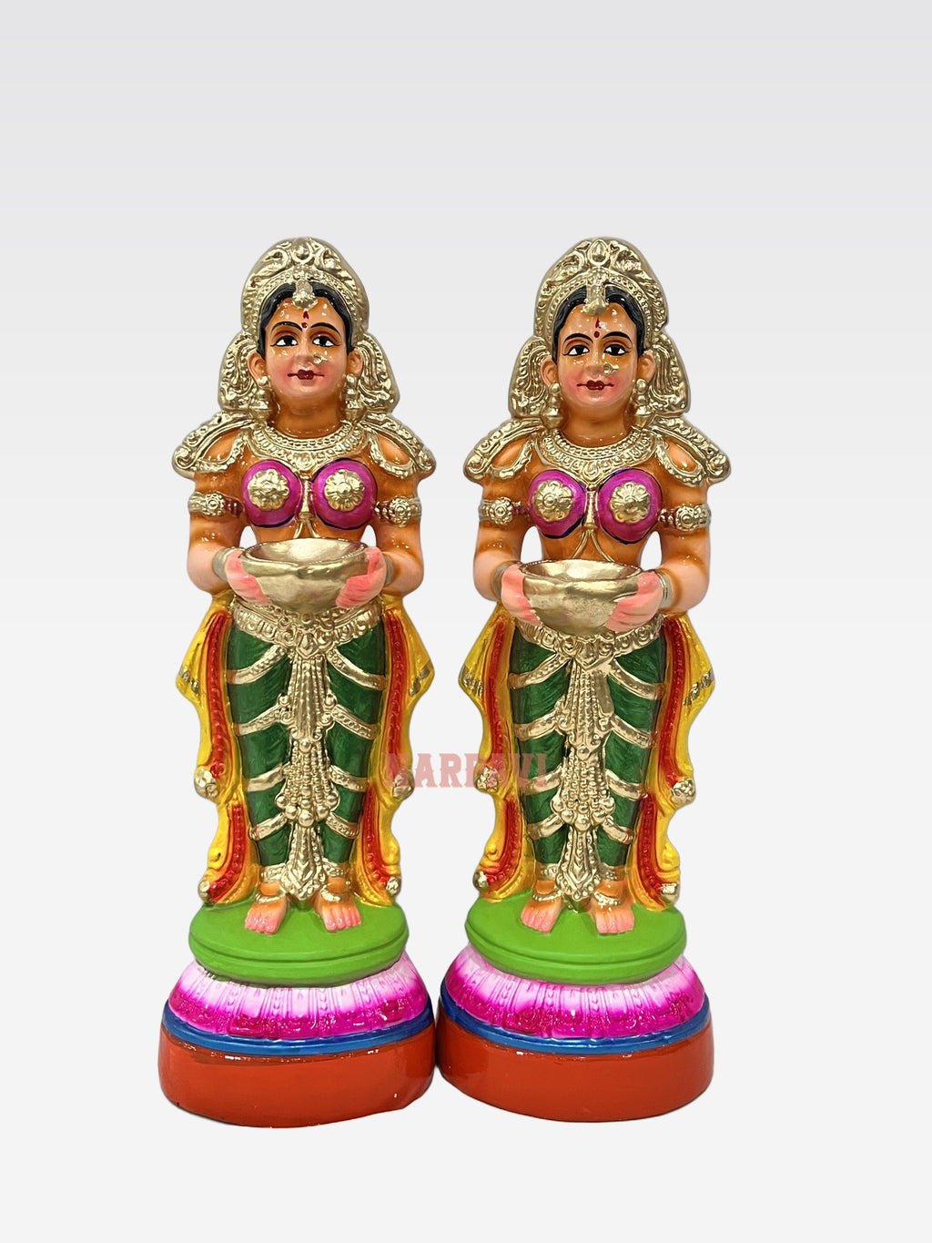 SLG PAAVAI VILAKU SET 18"