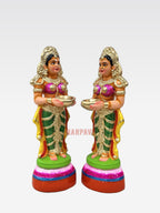 SLG PAAVAI VILAKU SET 18"