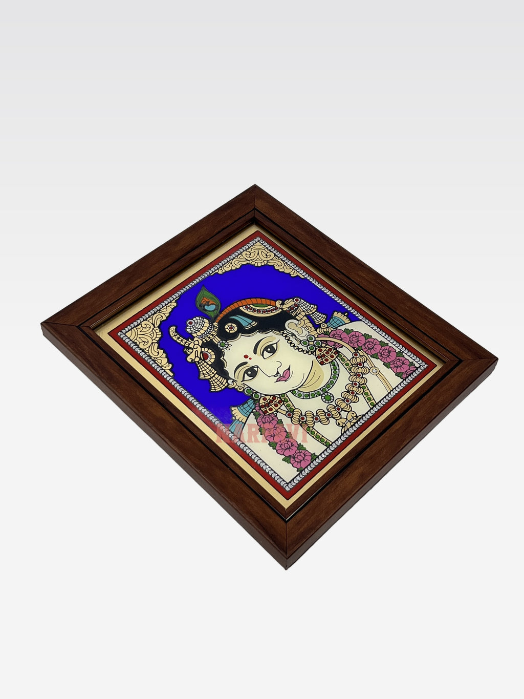 AR TANJORE REVERSE GLSS PNG PTRMIUM SMALL (krishna)