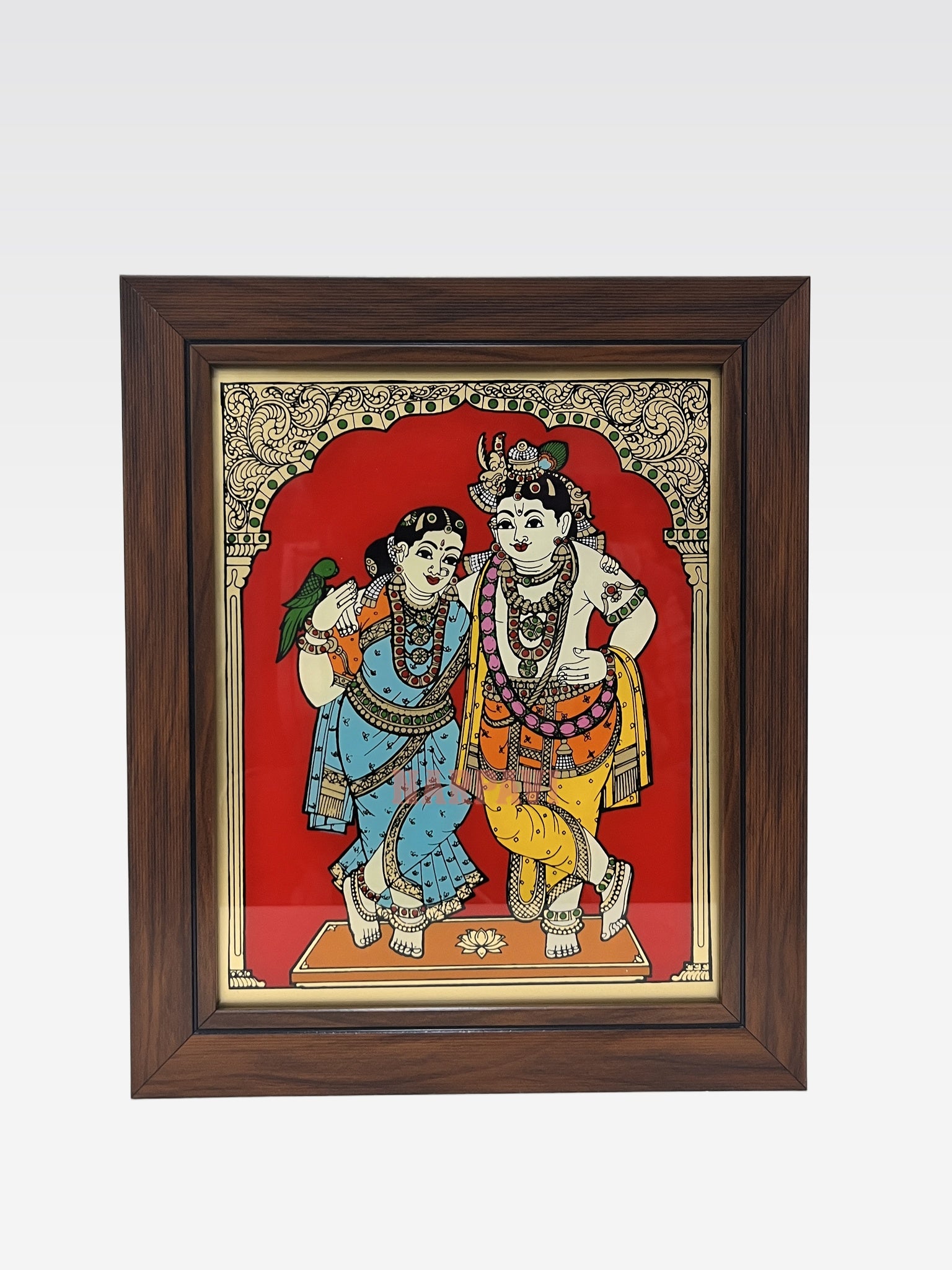 AR TANJORE REVERSE GLSS PNG CLASSIC FRAME (Radha krishnan)