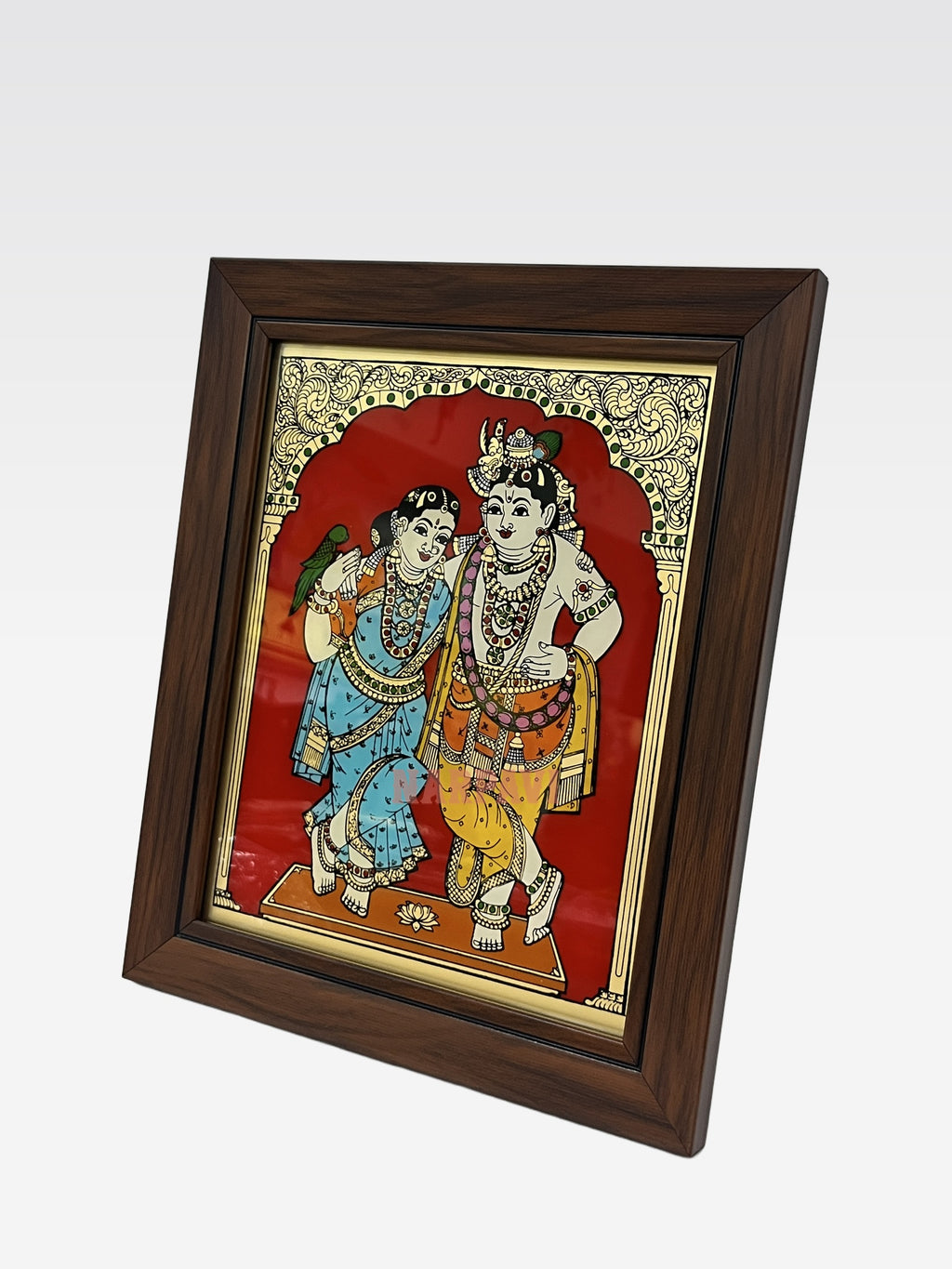 AR TANJORE REVERSE GLSS PNG CLASSIC FRAME (Radha krishnan)