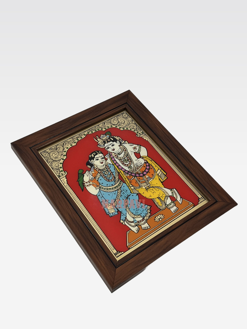 AR TANJORE REVERSE GLSS PNG CLASSIC FRAME (Radha krishnan)