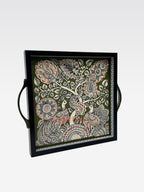 AR KALAMKARI TRAY 10*10
