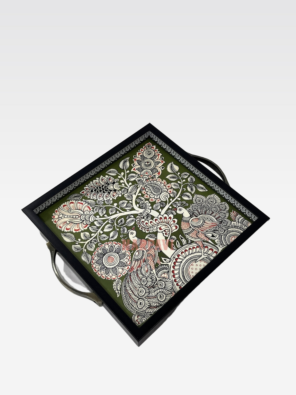 AR KALAMKARI TRAY 10*10