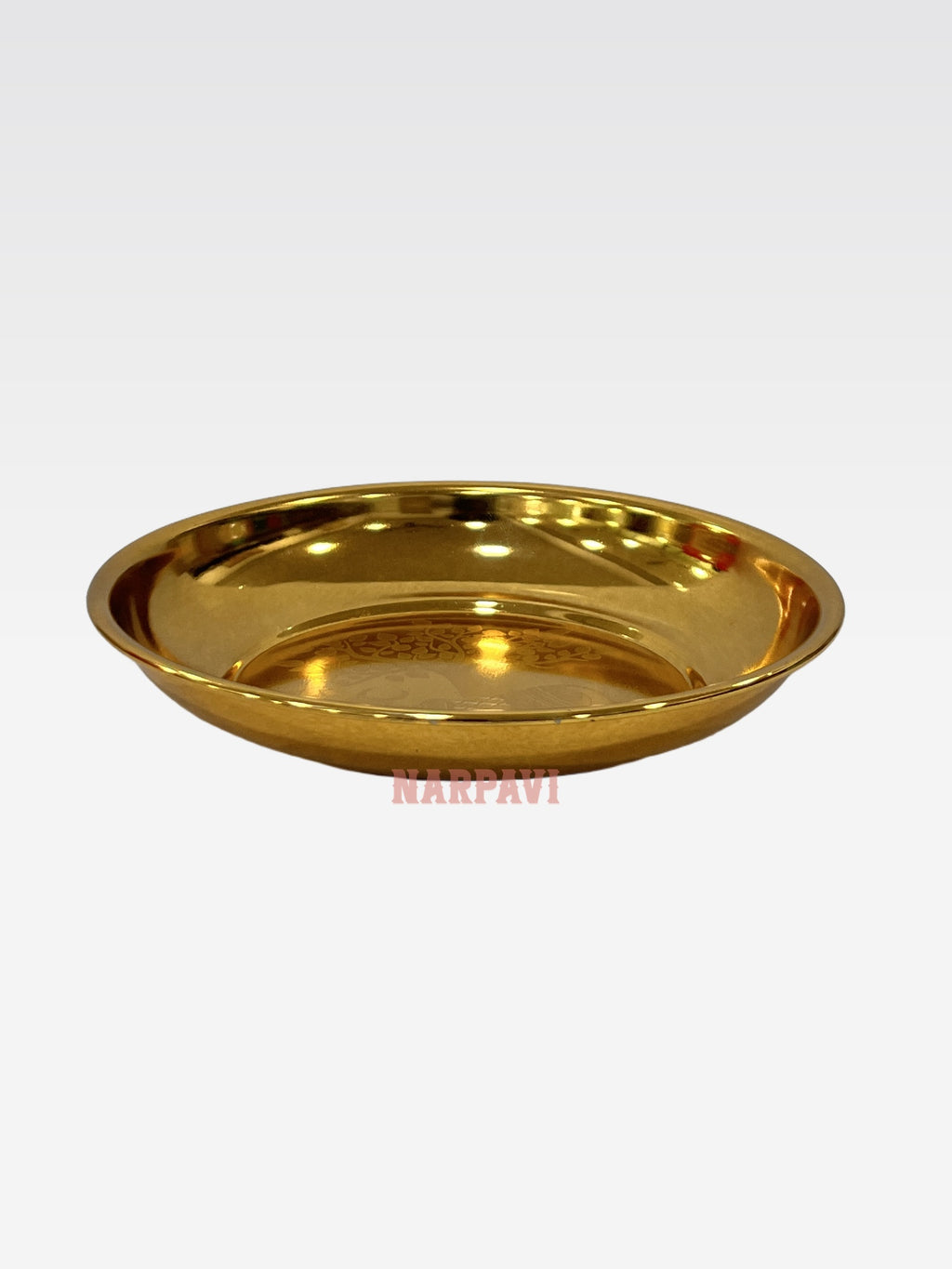 SK KMD ROSEGOLD POOJA PLATE 6