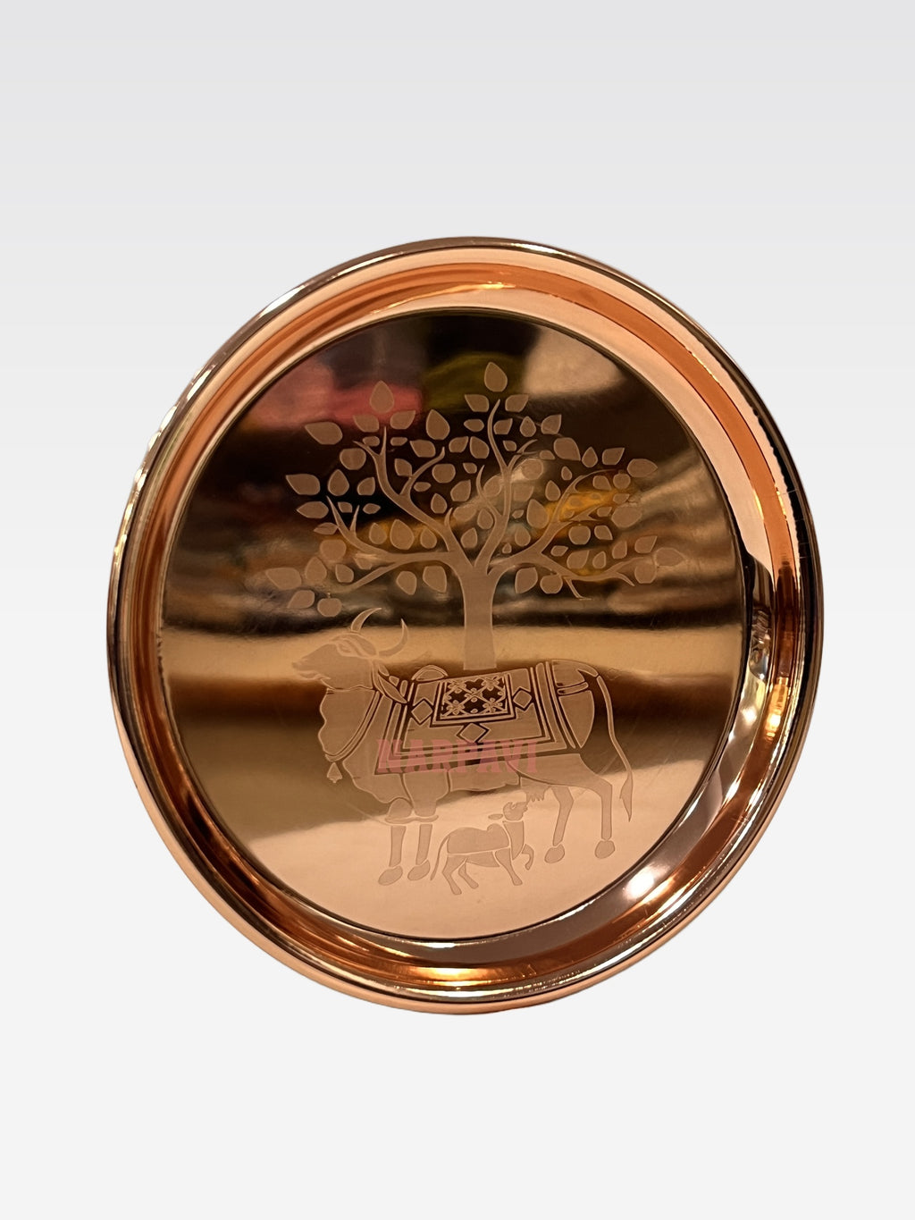 SK KMD R.GOLD POOJA PLATE 7
