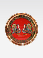 SK ROSEGOLD POOJA PLATE 9
