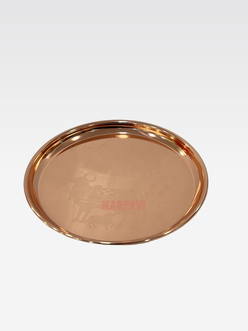 SK KMD R.GOLD POOJA PLATE 8