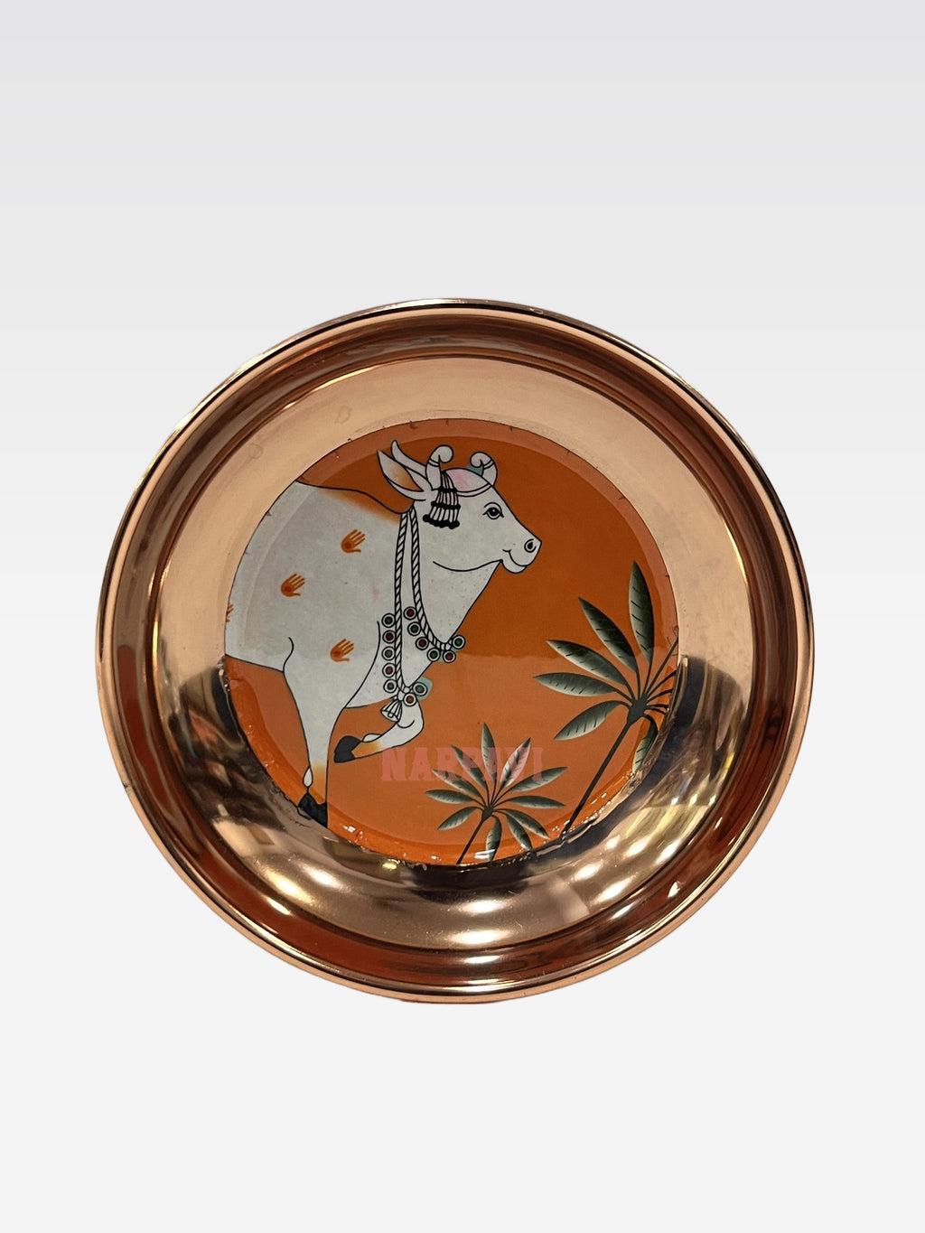 SK ROSEGOLD POOJA PLATE 5