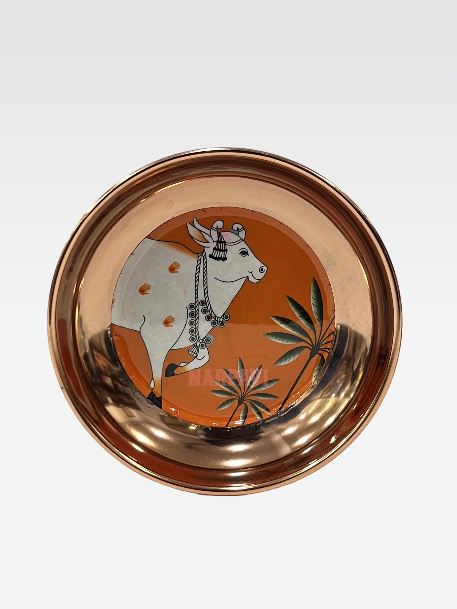 SK ROSEGOLD POOJA PLATE 5