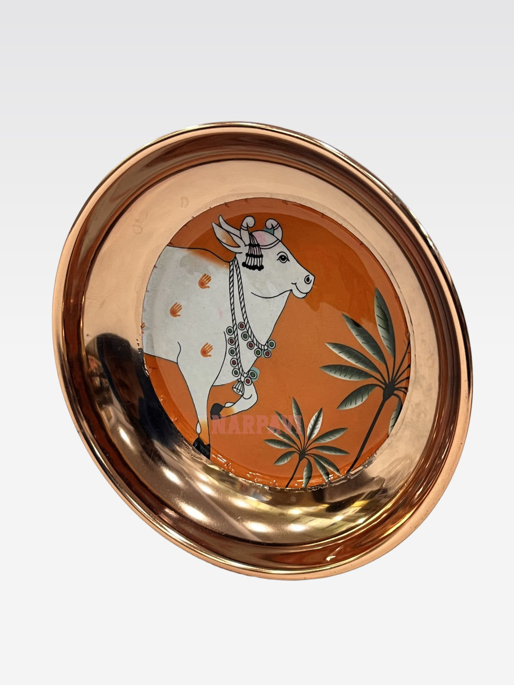 SK ROSEGOLD POOJA PLATE 5
