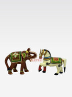 SNR ELEPHANT HORSE SET