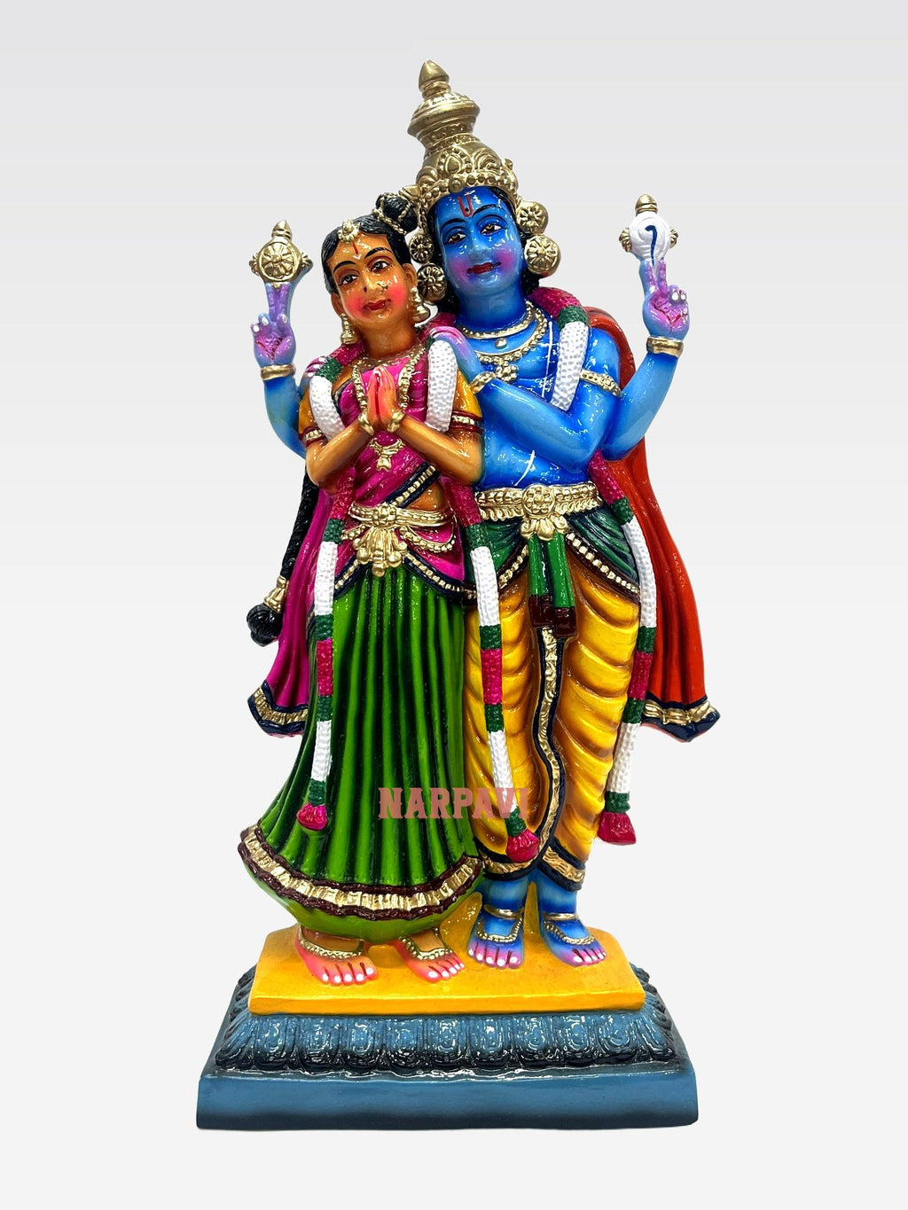 Andal Vishnu Thirumana Kolam