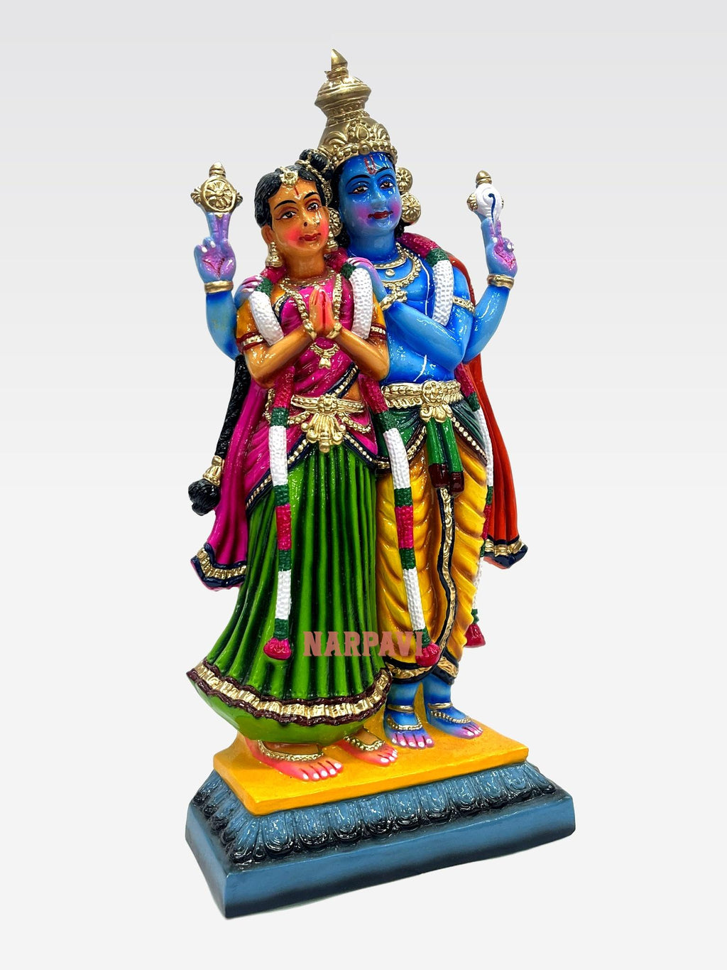 Andal Vishnu Thirumana Kolam